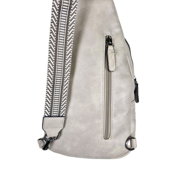 CLUCI Small Sling Bag for Women Crossbody Faux Leather Trendy Waist Packs - Picture 7 of 14